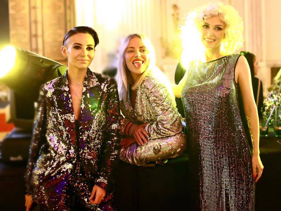 Fabulous ladies looking amazing in OMRA designs at ELLE Style Awards