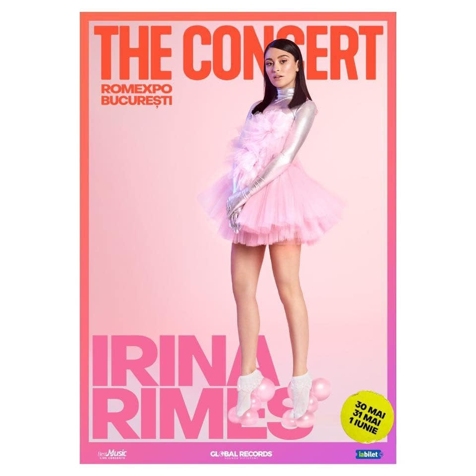Irina Rimes flawless in OMRA Candy mini dress