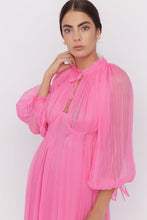 Marie sheer silk couture dress